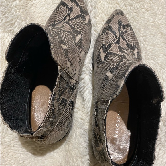 Halogen Snakeskin booties - Picture 6 of 6